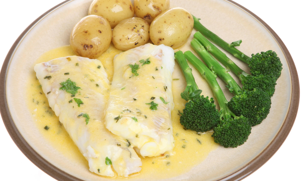 Fish in Parsley Sauce