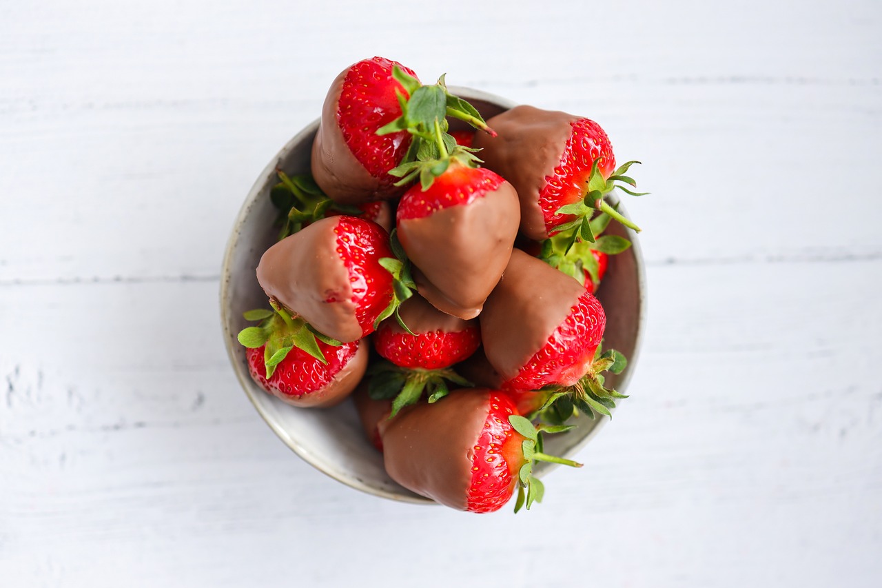 chocolate covered strawberries